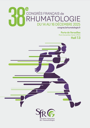 38e Congrès Français de Rhumatologie - 2025